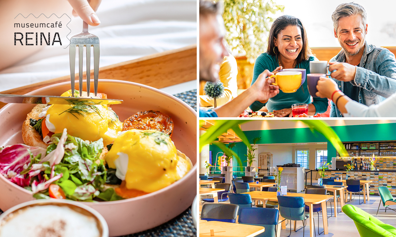 Ontbijtplank bij Museumcafé Reina