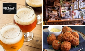 Bierproeverij bij Ned Kelly's Australian Pub & Kitchen
