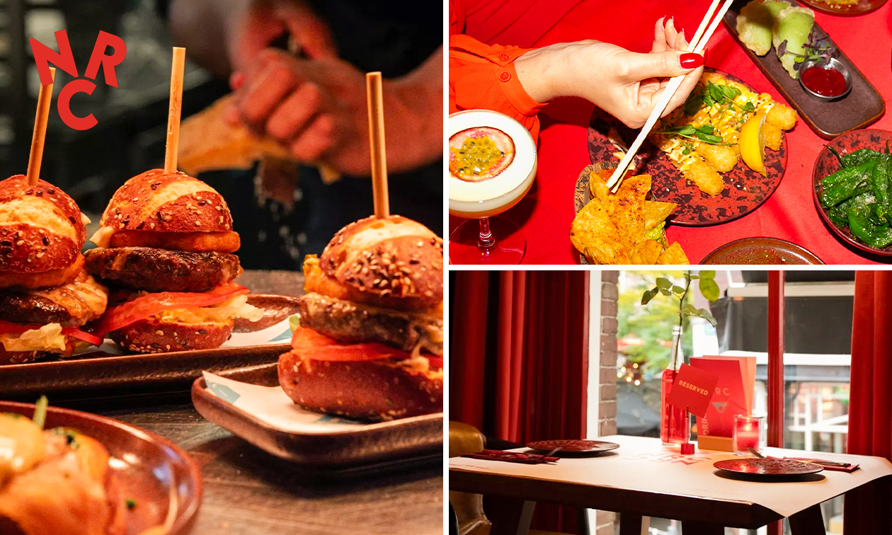 3-gangen shared dining-diner bij NRC - Nieuw Rotterdams Café