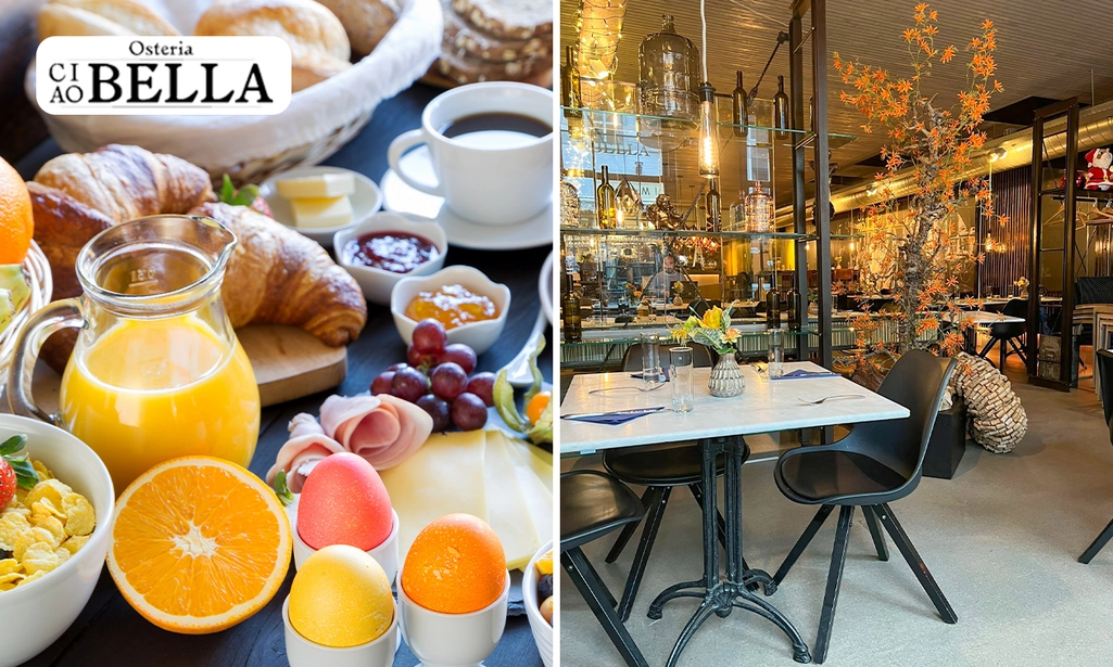 Paasbrunch bij Osteria Ciao Bella Den Bosch