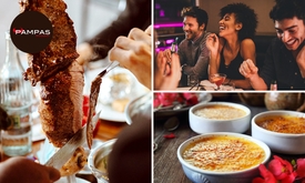 All-You-Can-Eat Brazilian grill + dessert (3 uur)