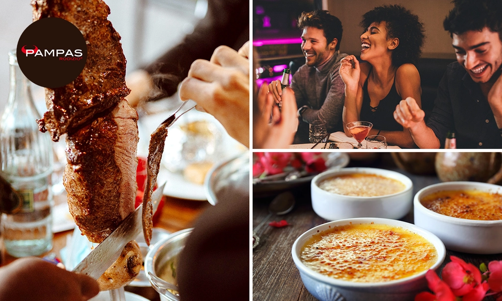 All-You-Can-Eat Brazilian grill + dessert (3 uur)