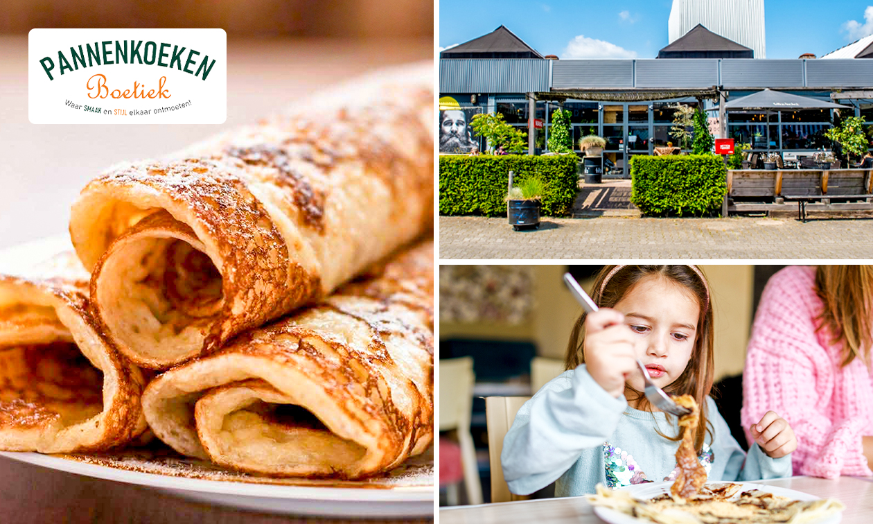 Broodplankje + pannenkoek naar keuze + evt. nagerecht