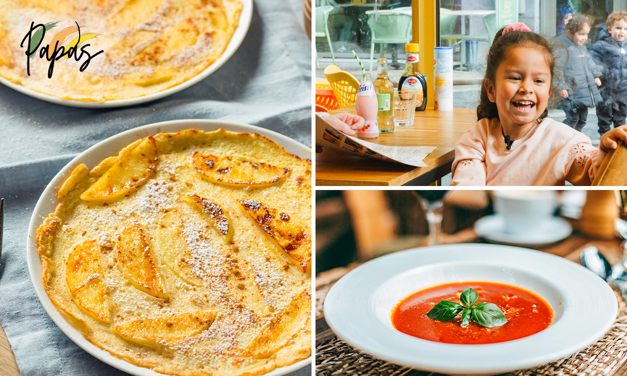 2- of 3-gangen pannenkoekenlunch of 2-gangen pannenkoekendiner