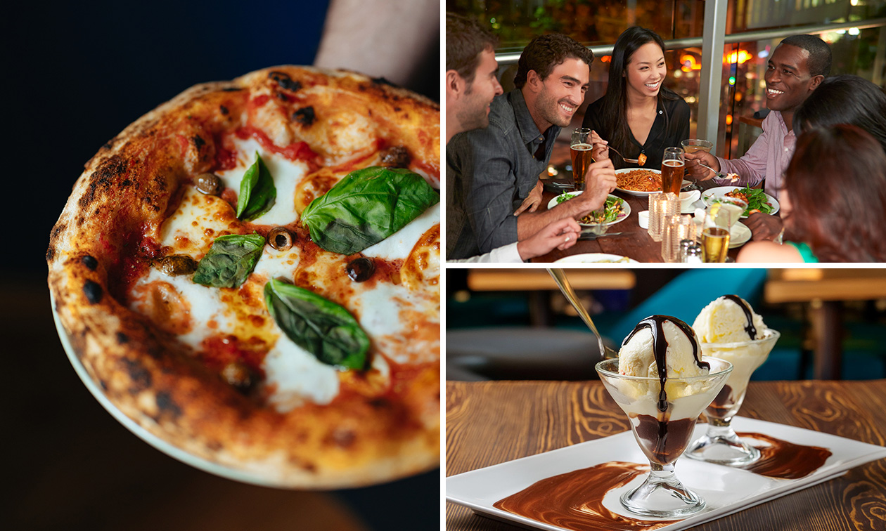 Italiaans 2- of 3-gangendiner à la carte bij Pizzaria Buona Fortuna