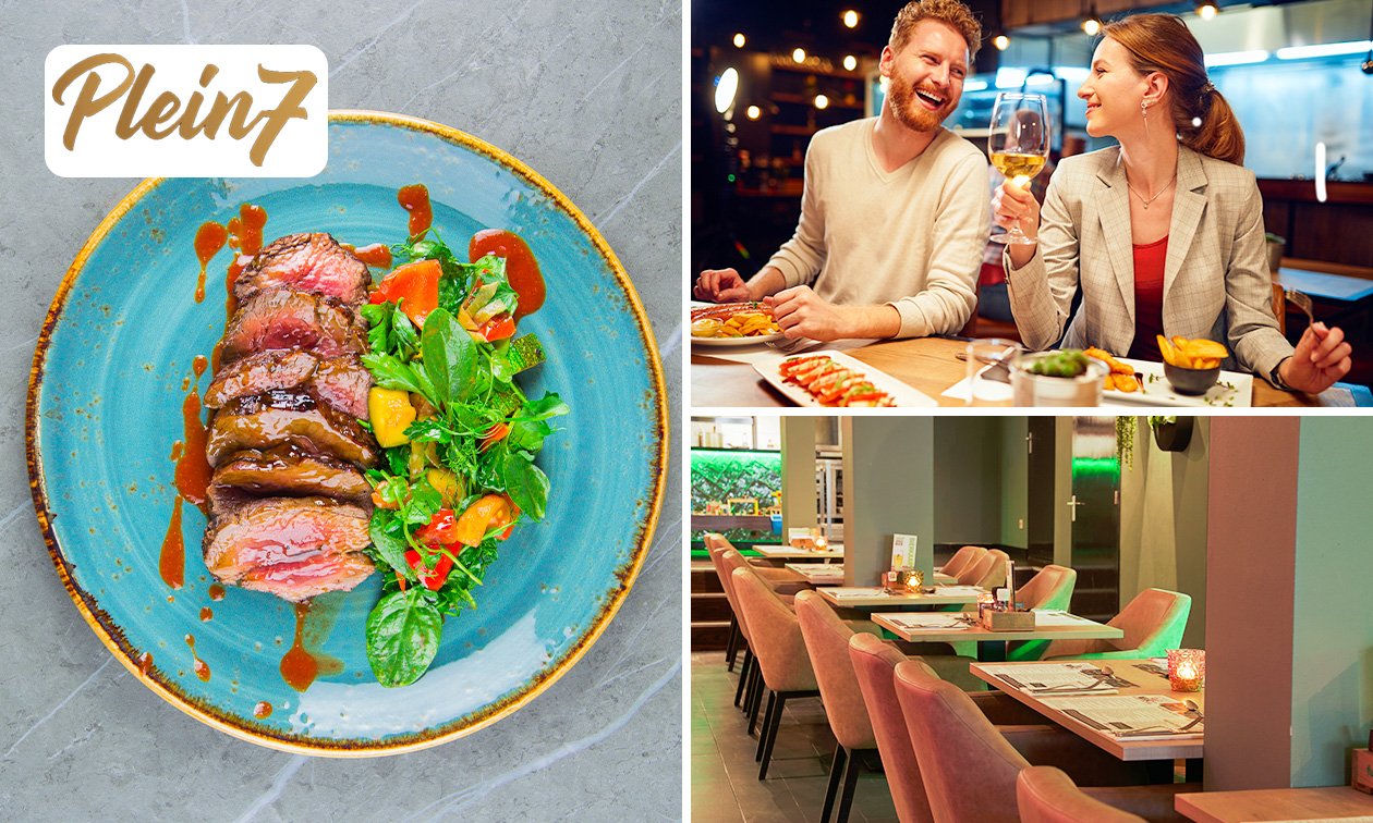 3-gangen keuzediner bij Plein 7 in hartje Venlo