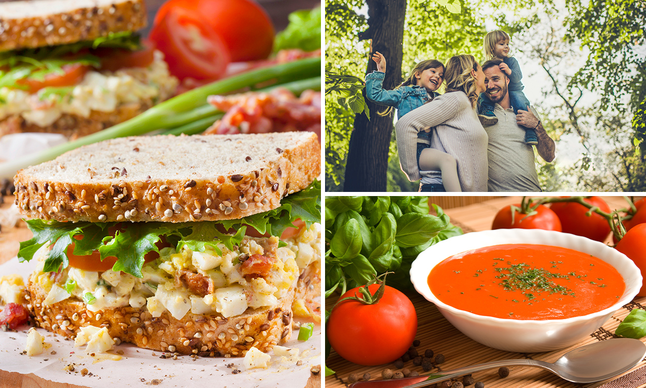 Wandelarrangement incl. lunch of 2x koffie of thee met huisgemaakte vlaai