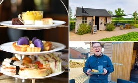 High tea in landelijke omgeving