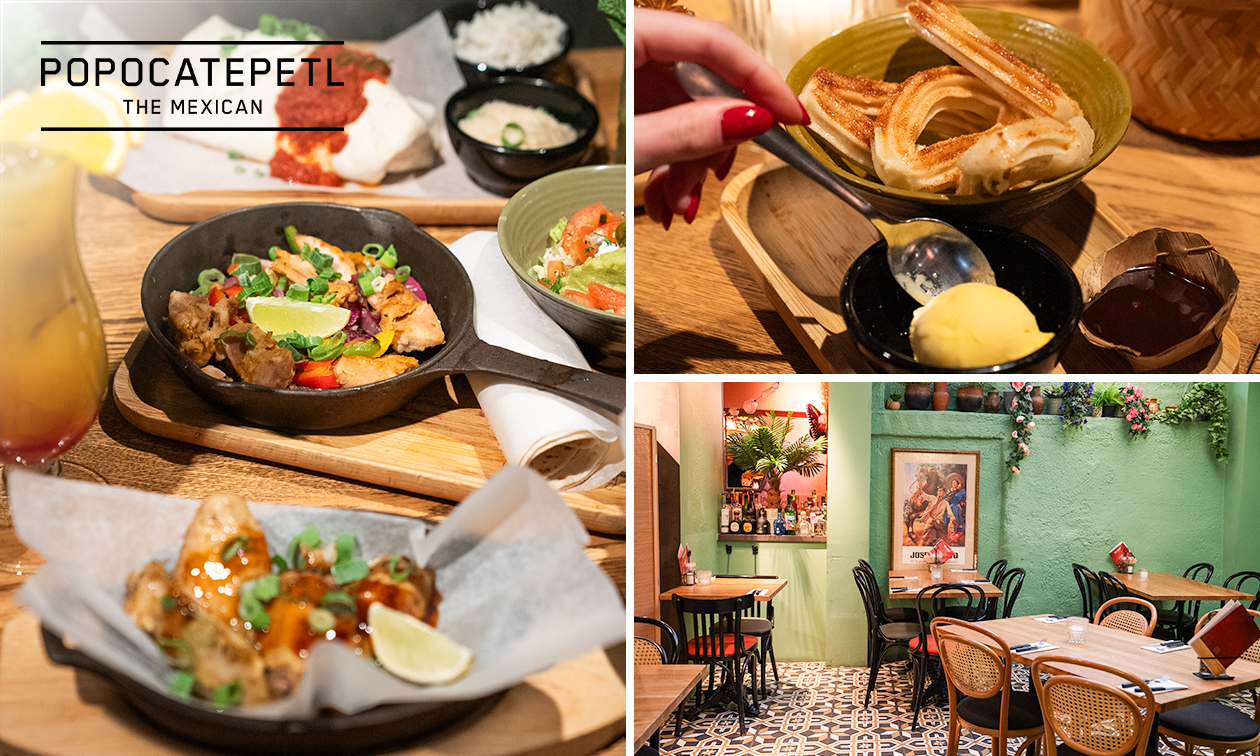 3-gangen keuzediner bij Popocatepetl