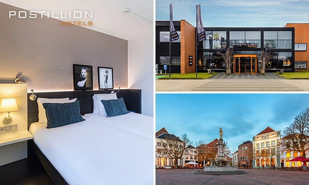Luxe overnachting voor 2 + ontbijt in Deventer