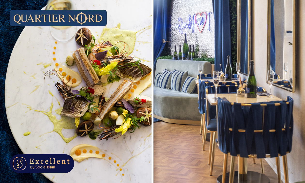 5-gangendiner van de chef + amuse bij Quartier Nord