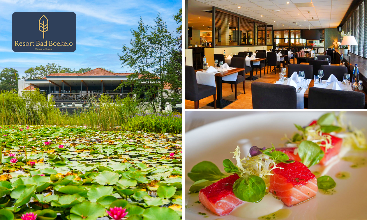 2-gangen keuzelunch, 3-gangen keuzediner of 2 glazen wijn + borrelplank bij La Plume