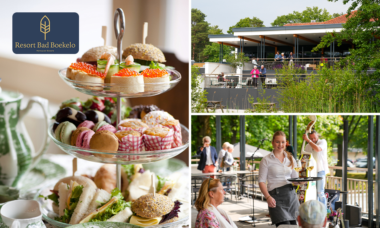 High tea (2 uur) bij Restaurant Bad Boekelo