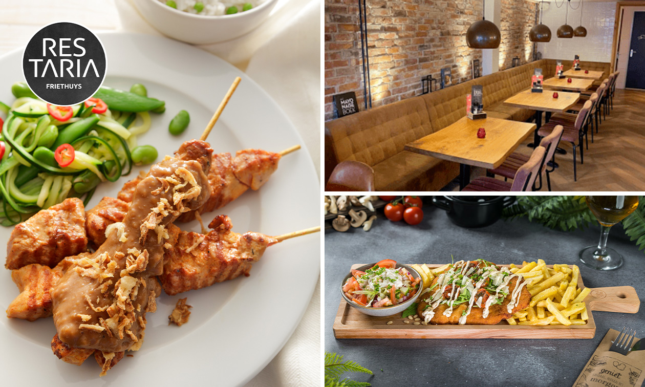 3-gangen keuzediner bij Restaria Friethuys Drachten