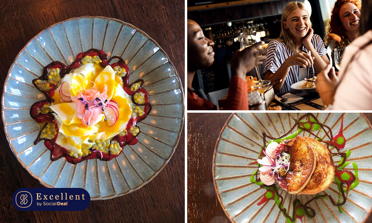 3-gangen keuzelunch of 4- of 5-gangen keuzediner bij Restaurant Café Modern