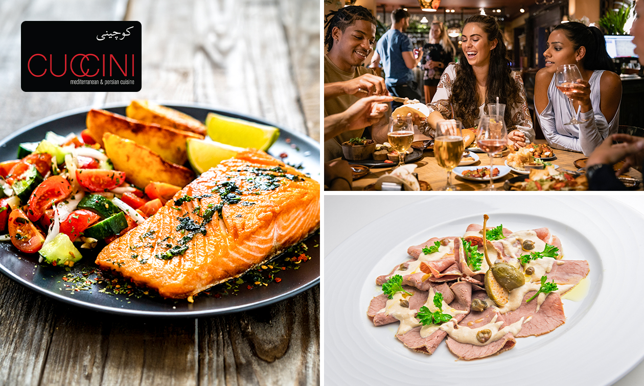 3-Gänge-Steak- oder Lachs-Gourmetmenü mitten in Düsseldorf