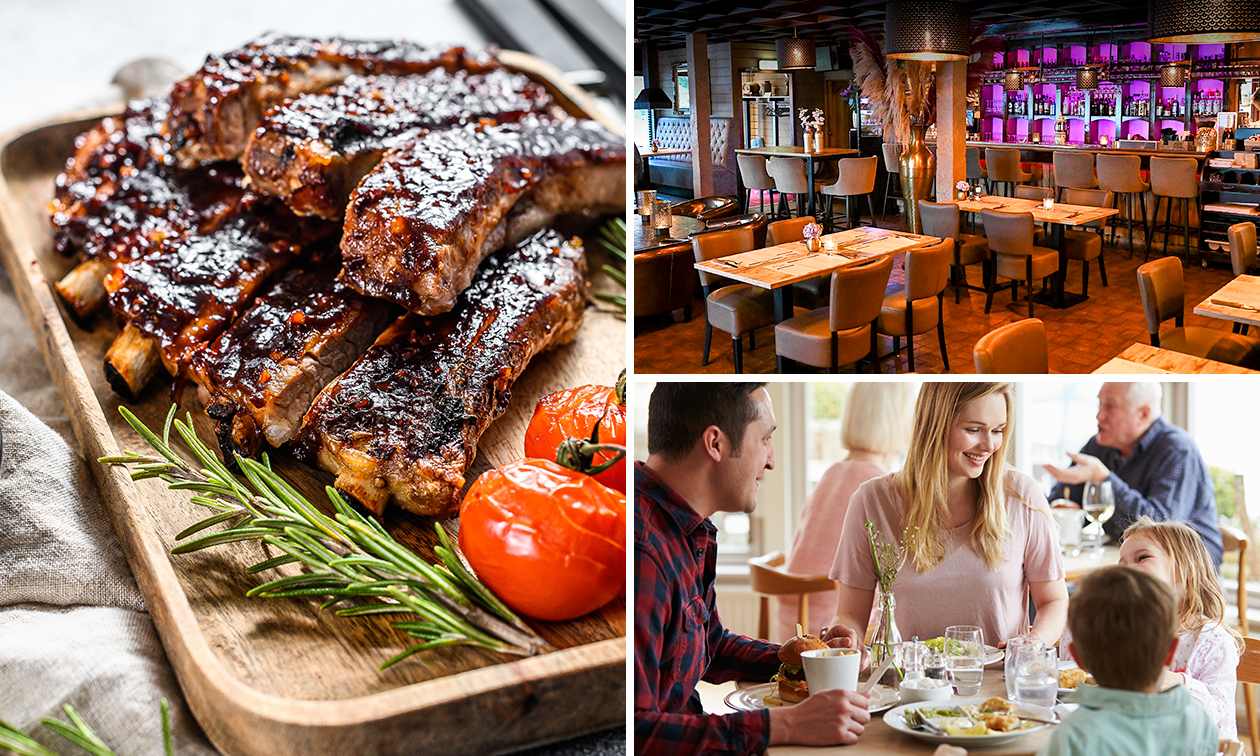 3-gangen keuzediner of à la carte bij Restaurant De Boerderij