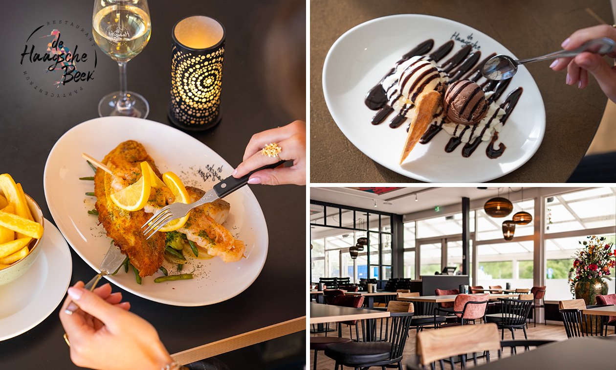 3-gangen keuzediner bij Restaurant De Haagsche Beek
