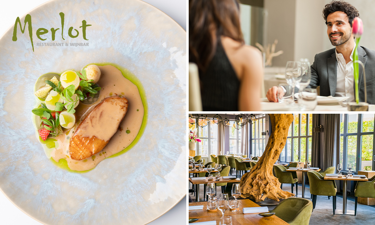 Culinair 6-gangendiner bij Restaurant & Wijnbar Merlot