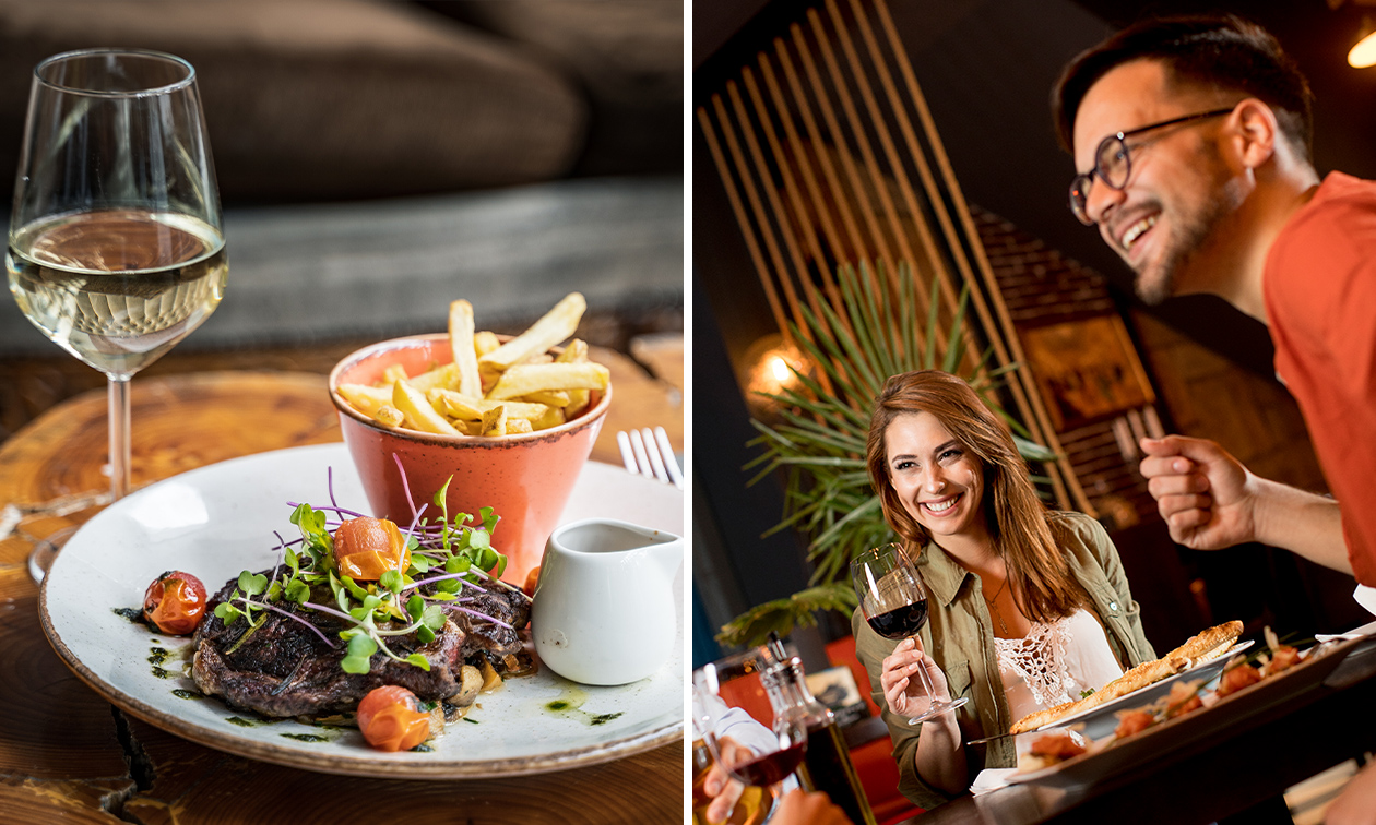 3-gangen keuzediner bij Restaurant H2O