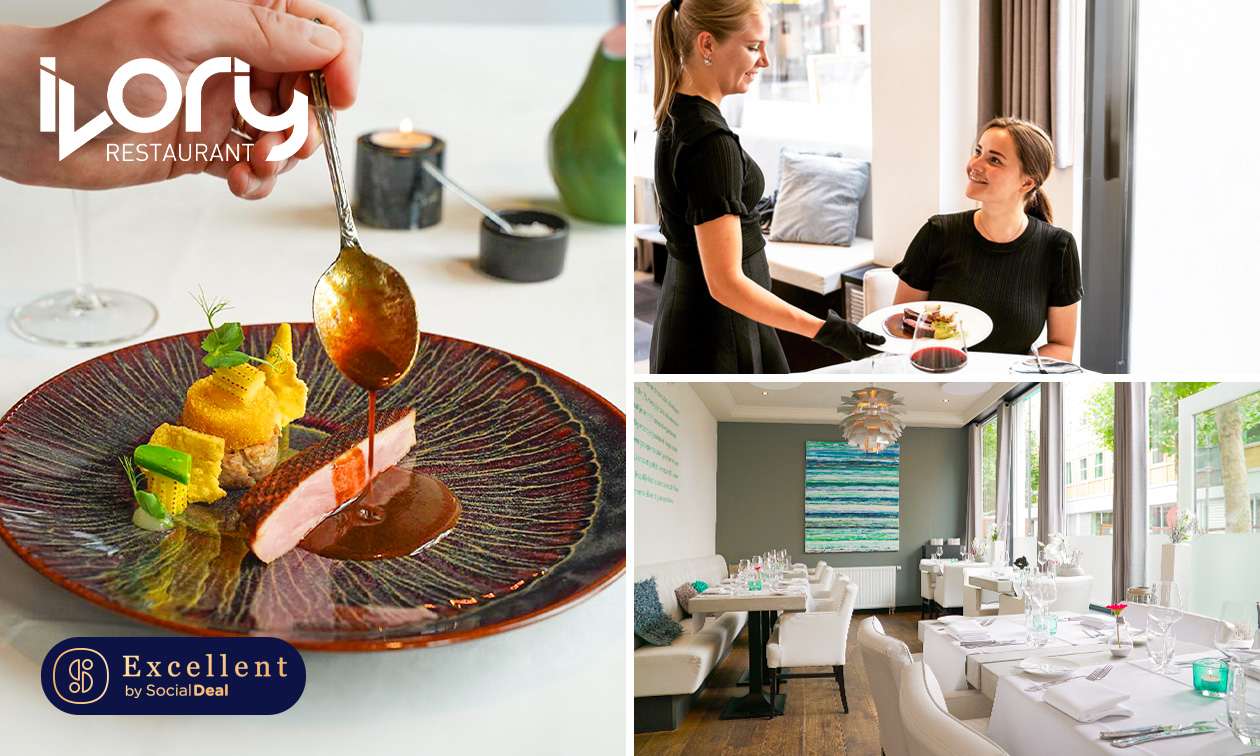 3-, 4-, 5- of 6-gangendiner van de chef bij Restaurant Ivory