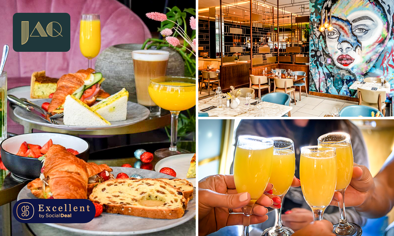 Luxe ontbijtbuffet + glas mimosa bij Restaurant JAQ