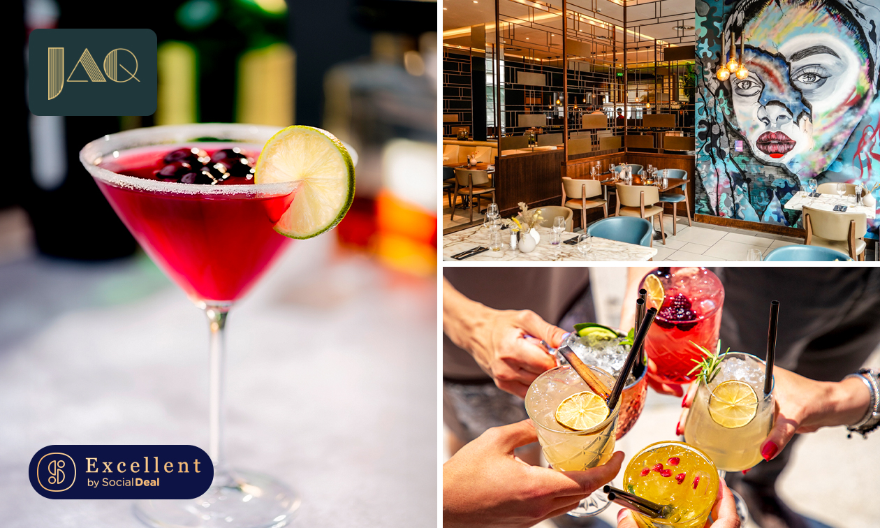 2 cocktails naar keuze bij Restaurant JAQ