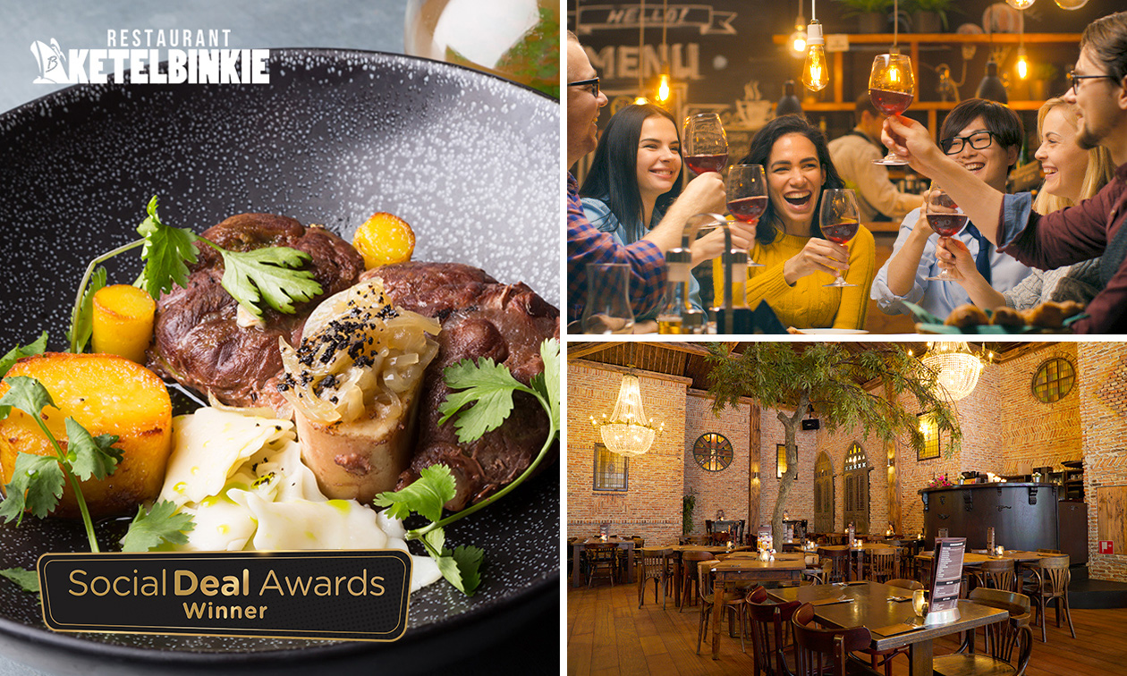 4-gangen keuzediner bij Ketelbinkie