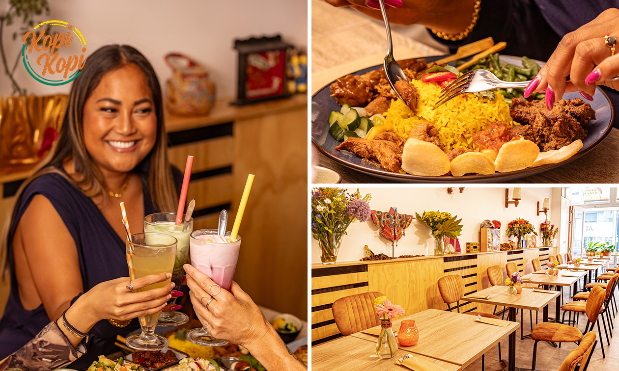 Indonesische rames of rijsttafel naar keuze bij Restaurant Kopi Kopi