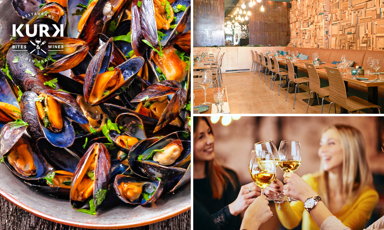 4-gangendiner bij Restaurant KURK