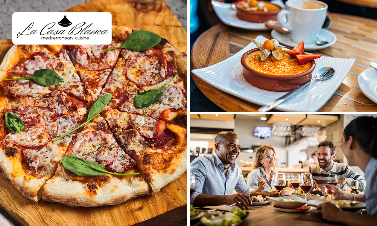 2- of 3-gangen keuzediner bij Restaurant La Casa Blanca