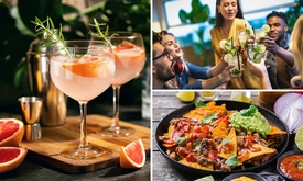 Cocktail + borrelhap naar keuze