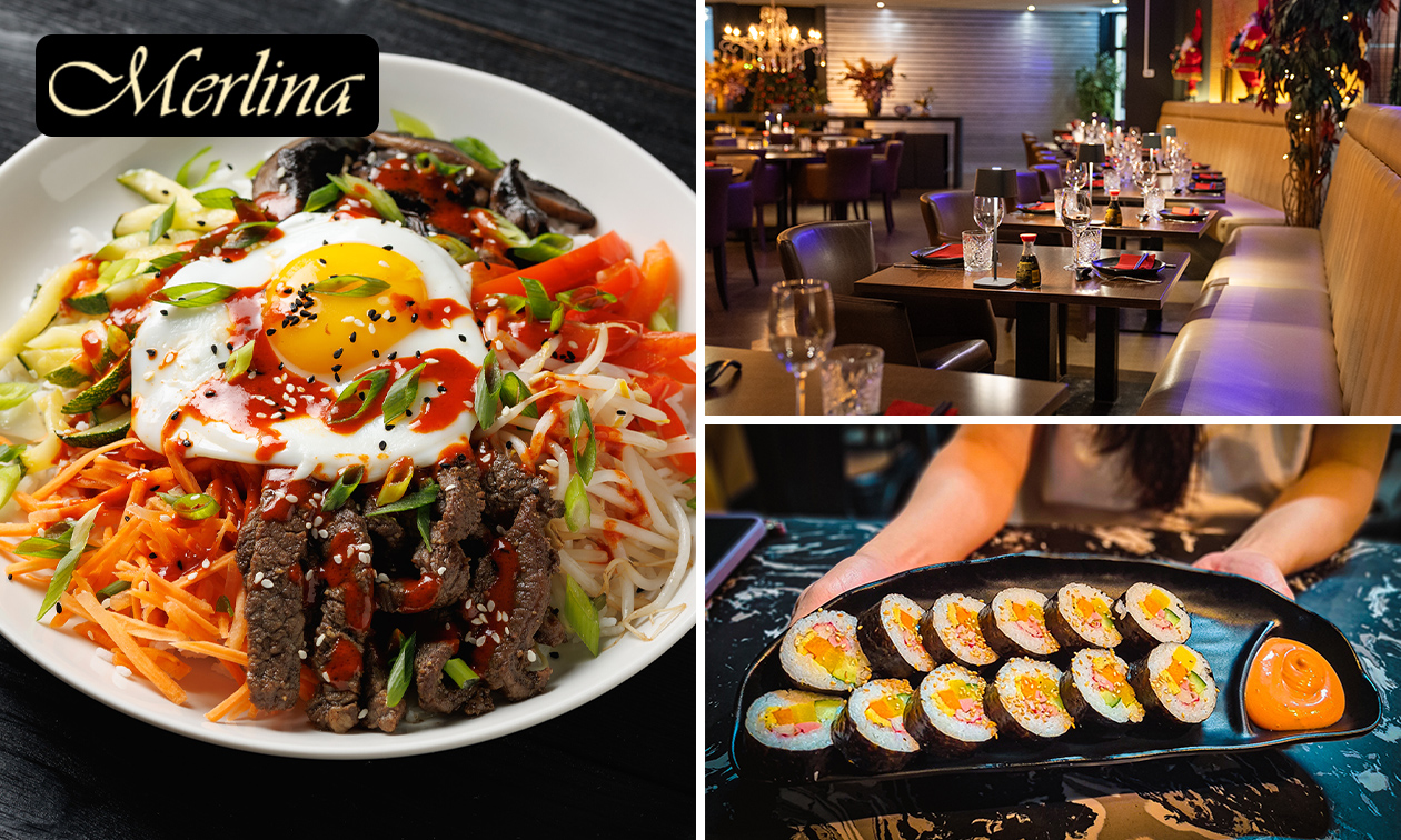 Koreaans 4-gangendiner bij Restaurant Merlina