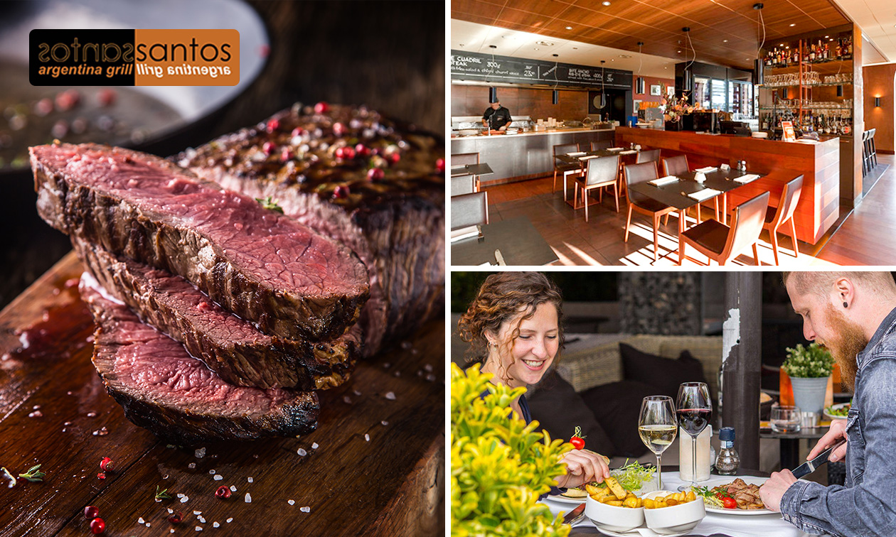 Argentijns diner bij Santos aan het Kurhausplein