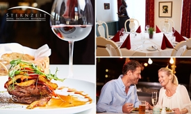 4-Gänge-Menü im Restaurant Sternzeit