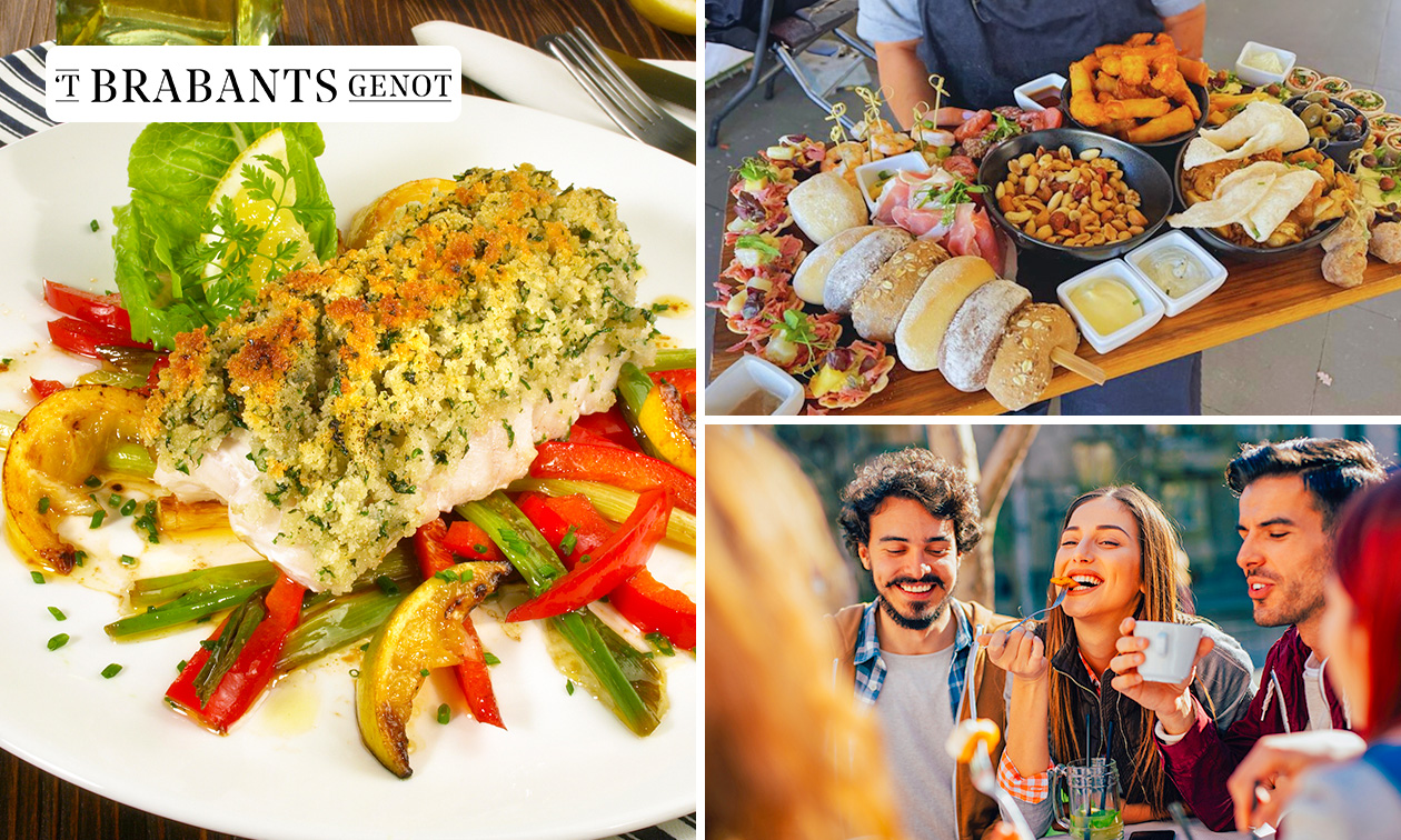 Lunchplank of 3-gangen keuzediner