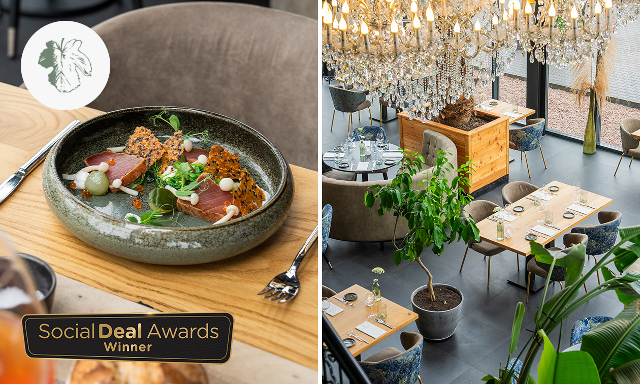 2-gangen keuzelunch bij Restaurant Vinck