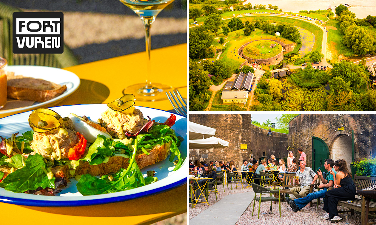 2- of 3-gangen keuzelunch bij Restaurant Vurig