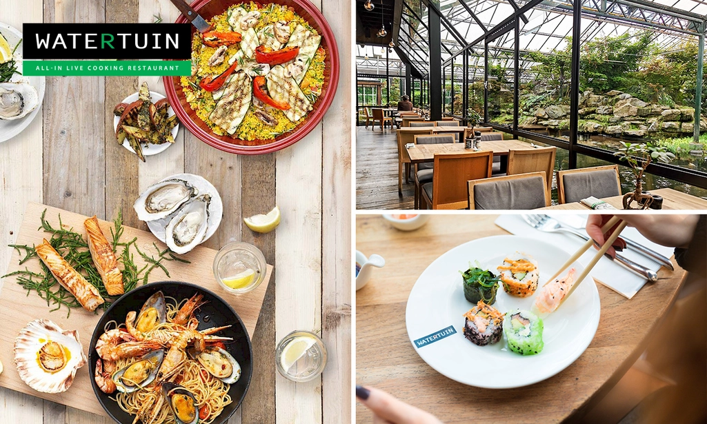 All-You-Can-Eat & Drink (2,5 uur) bij Watertuin