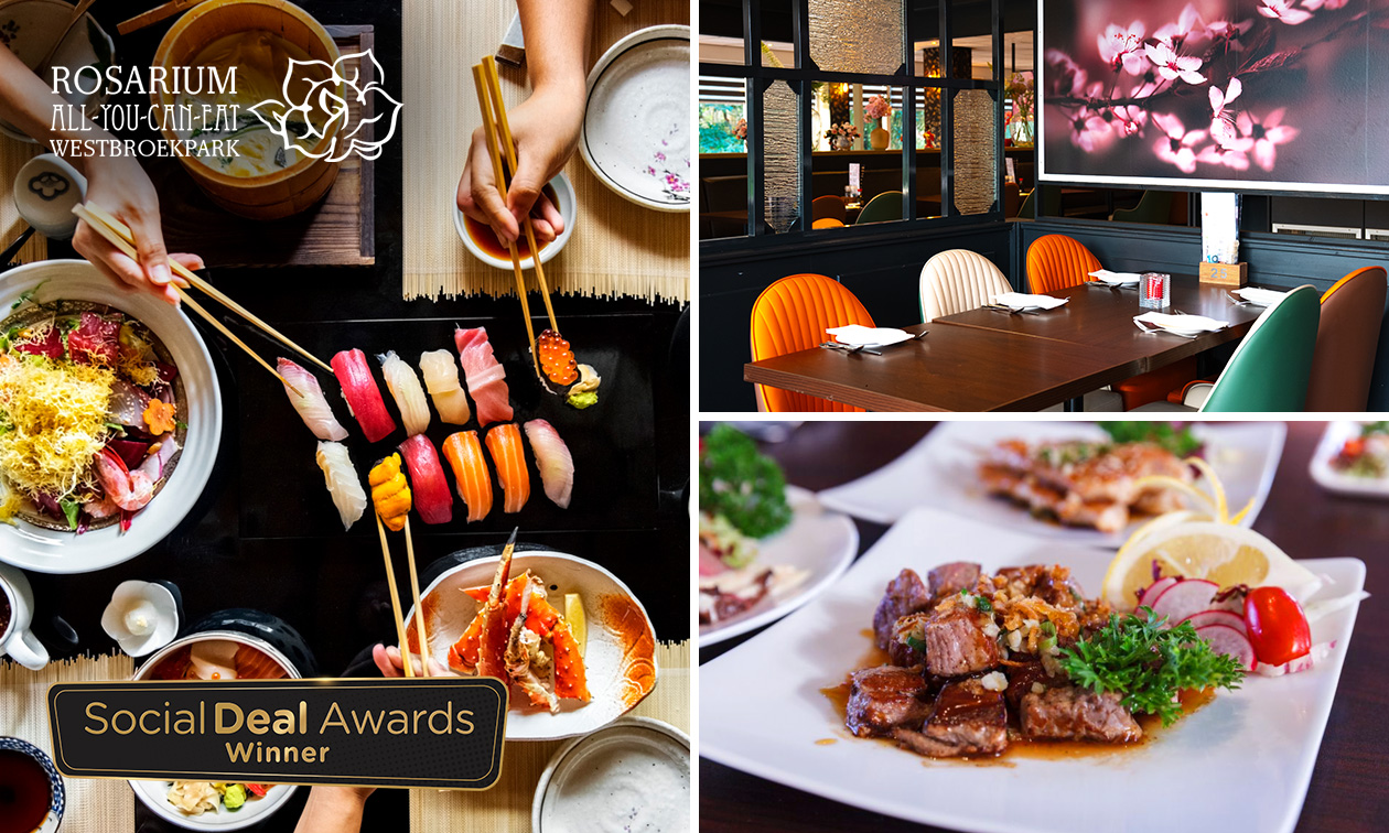 All-You-Can-Eat (3 uur) bij Rosarium Westbroekpark