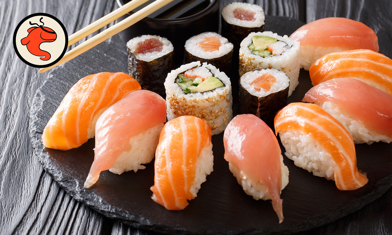 Sushibox naar keuze (22 of 24 stuks)