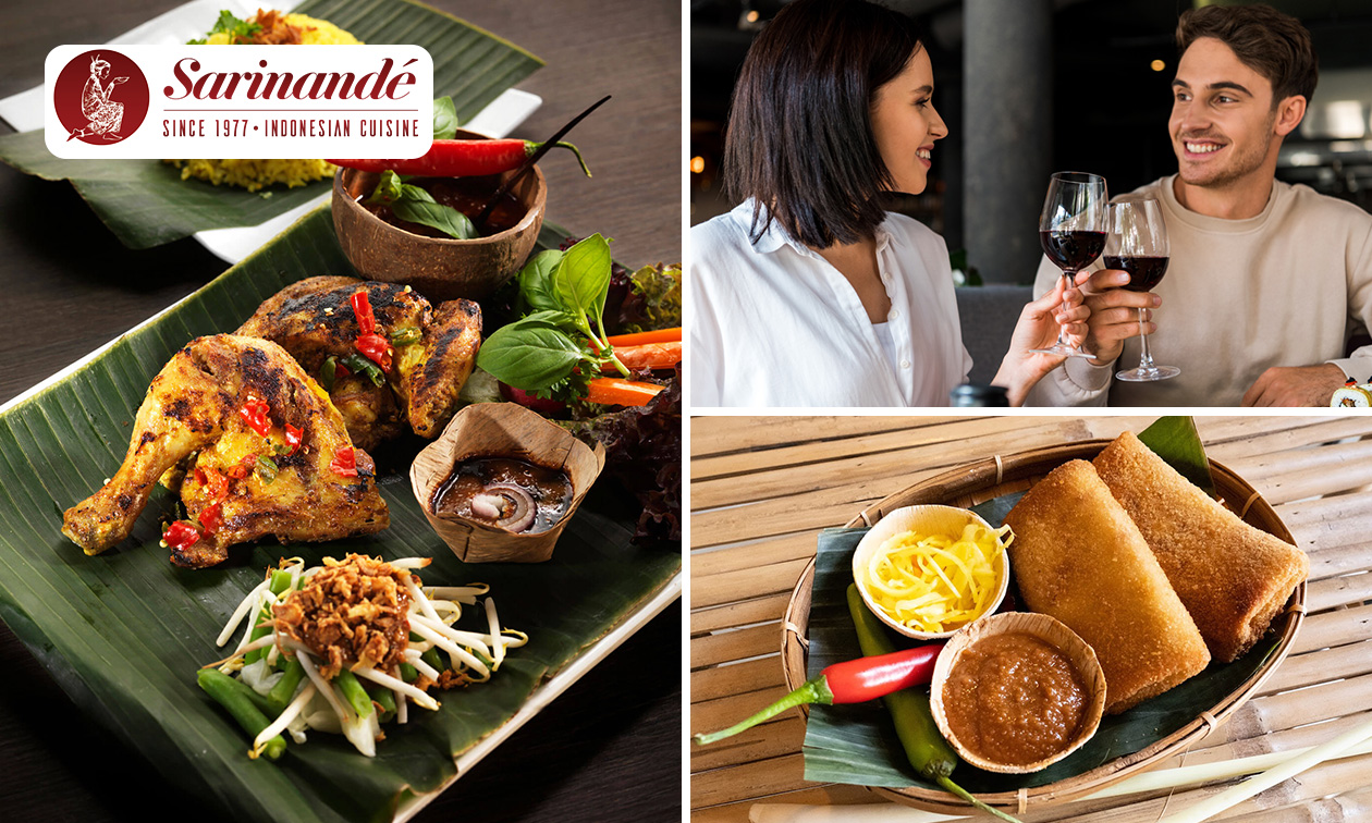 Indonesisch 3-gangen keuzediner in Den Haag