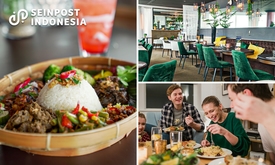 Nasi rames of rijsttafel, af te halen bij Seinpost Indonesia in Scheveningen