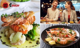 Japans kreeftdiner bij Sensai