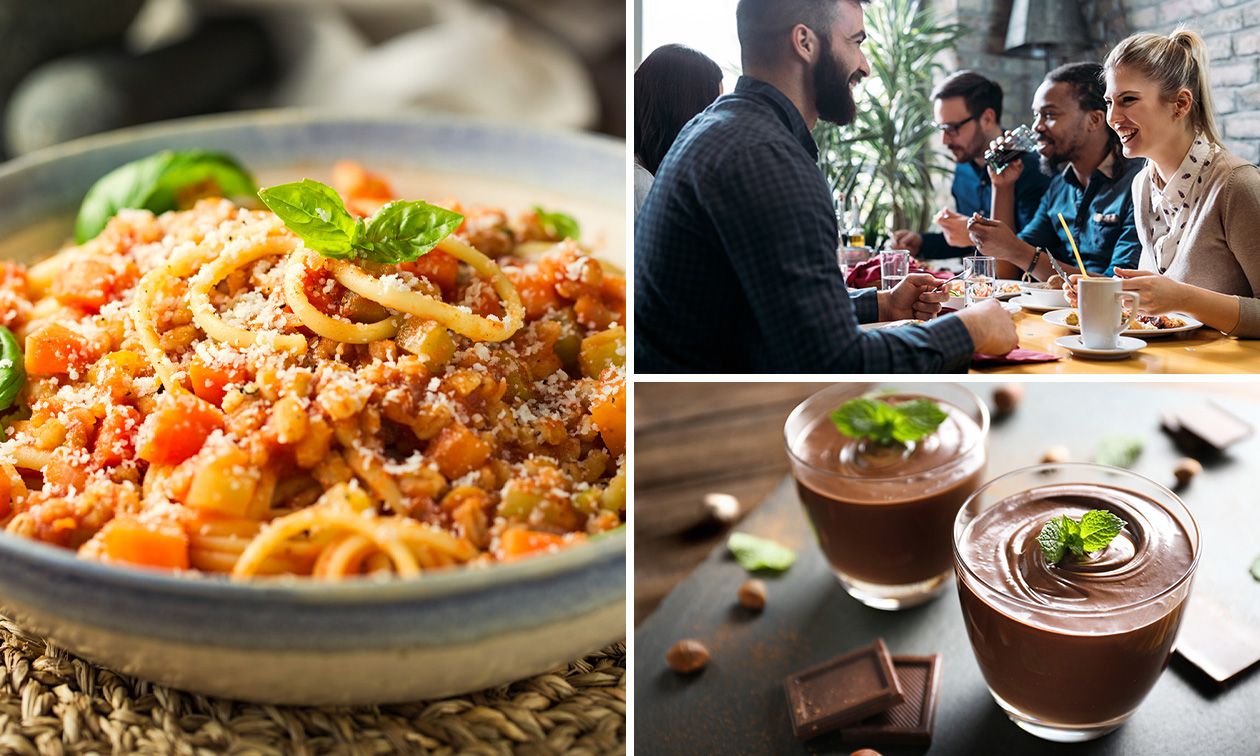 2-gangenlunch bij Smile Snack