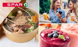 Afhalen: salade + smoothie bij Spar City Leiden