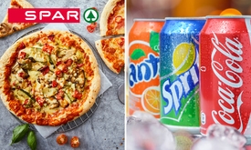 Pizza + drankje naar keuze bij Spar Legebeke