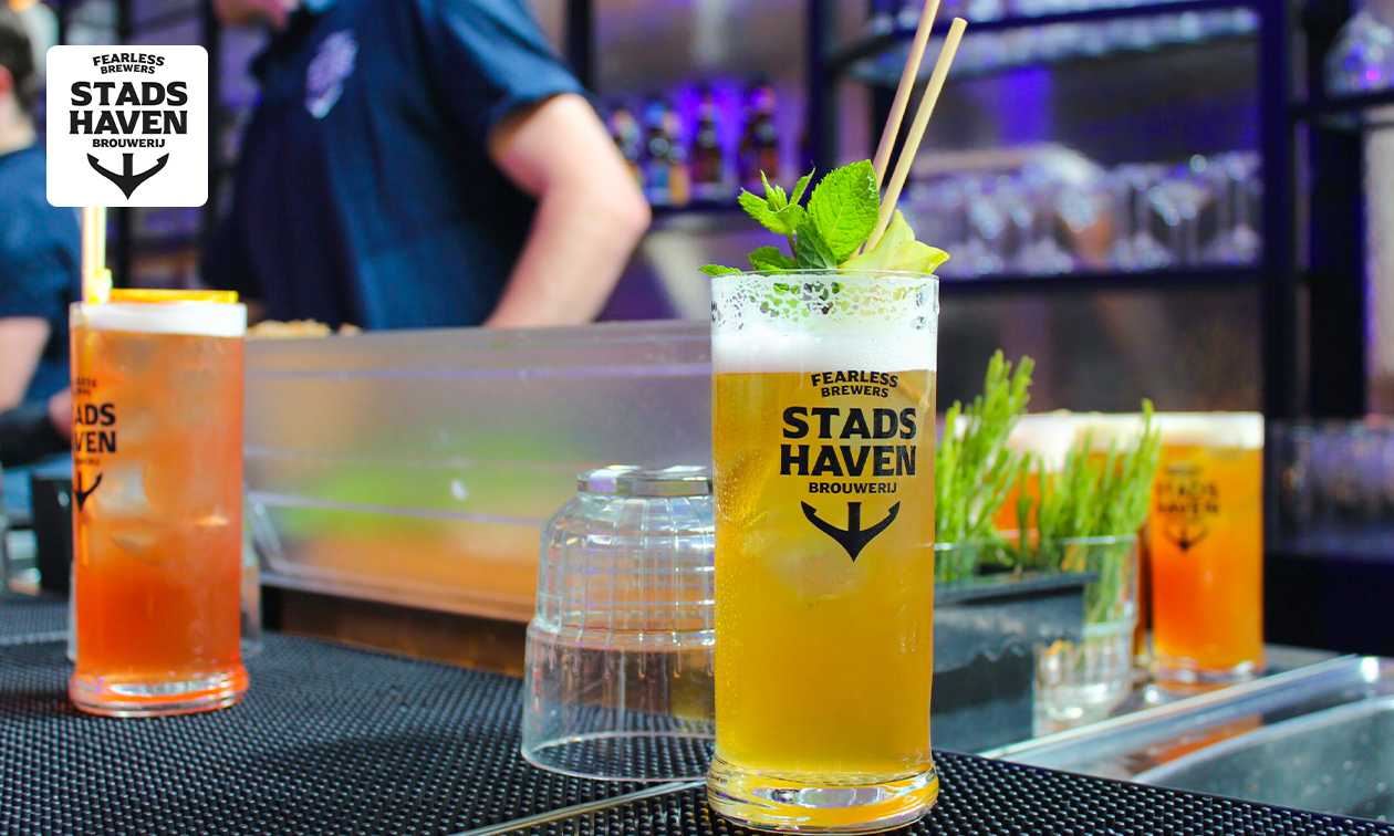 2 biercocktails naar keuze bij Stadshaven Brouwerij