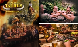 3-gangendiner bij Steakhouse Taurus