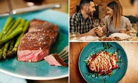 3- of 4-gangen keuzediner bij Stone Grill House